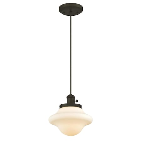 Westinghouse Pendant 60W Mini Turn Knob Wanda ORB Frosted Opal Glass 6346500